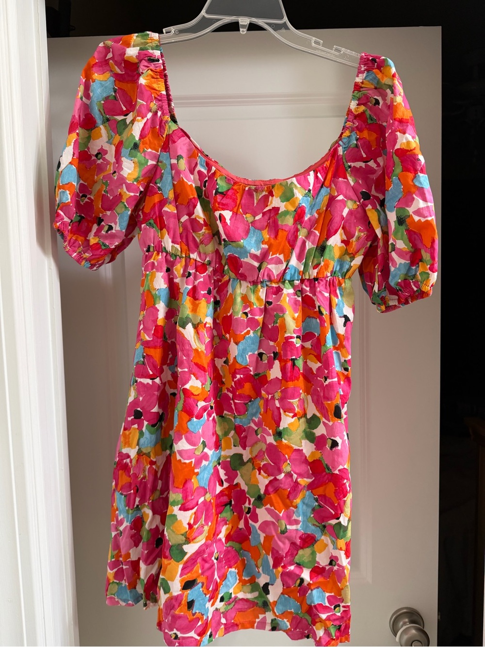Sanctuary Floral Print dress in Pink, Orange, Green, Blue